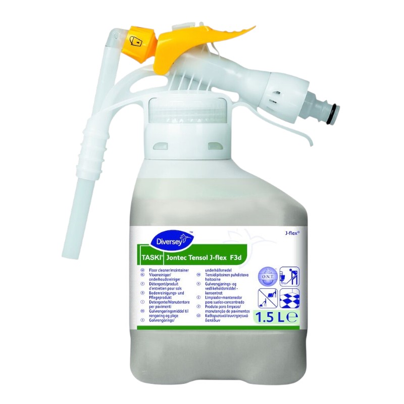 TASKI® Jontec Tensol J-flex® F3d - Détergent d'entretien concentré pour sols - 1,5L